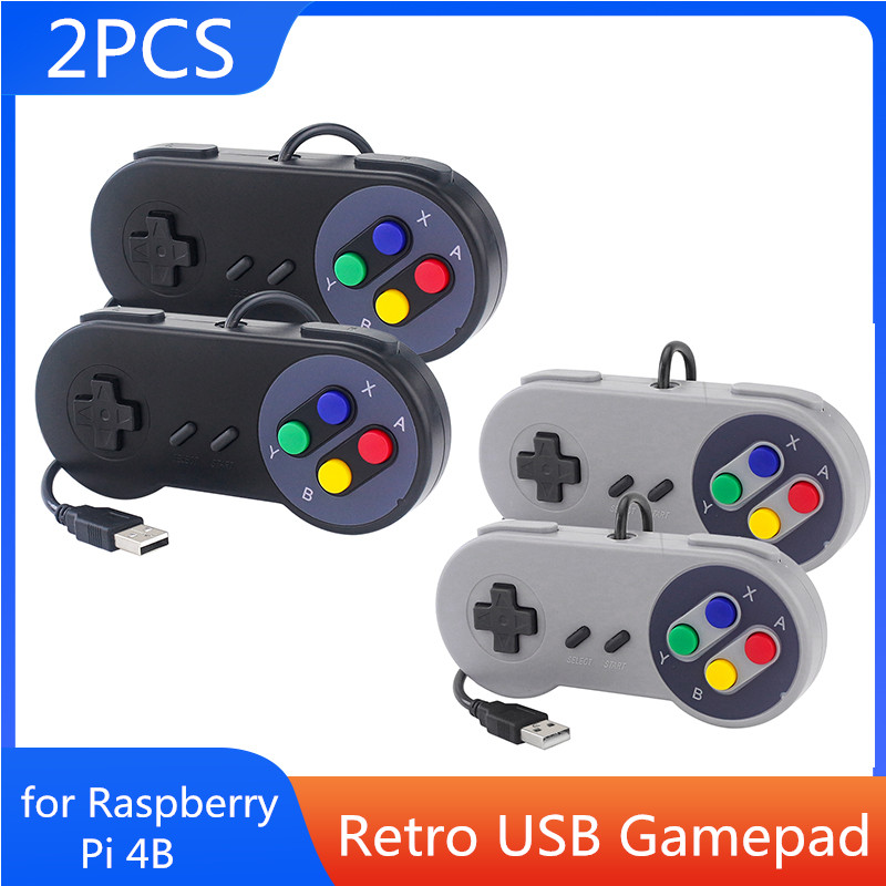 Retro Gaming Raspberry Pi - 2 шт. USB-геймпад Ретро игровой джойстик