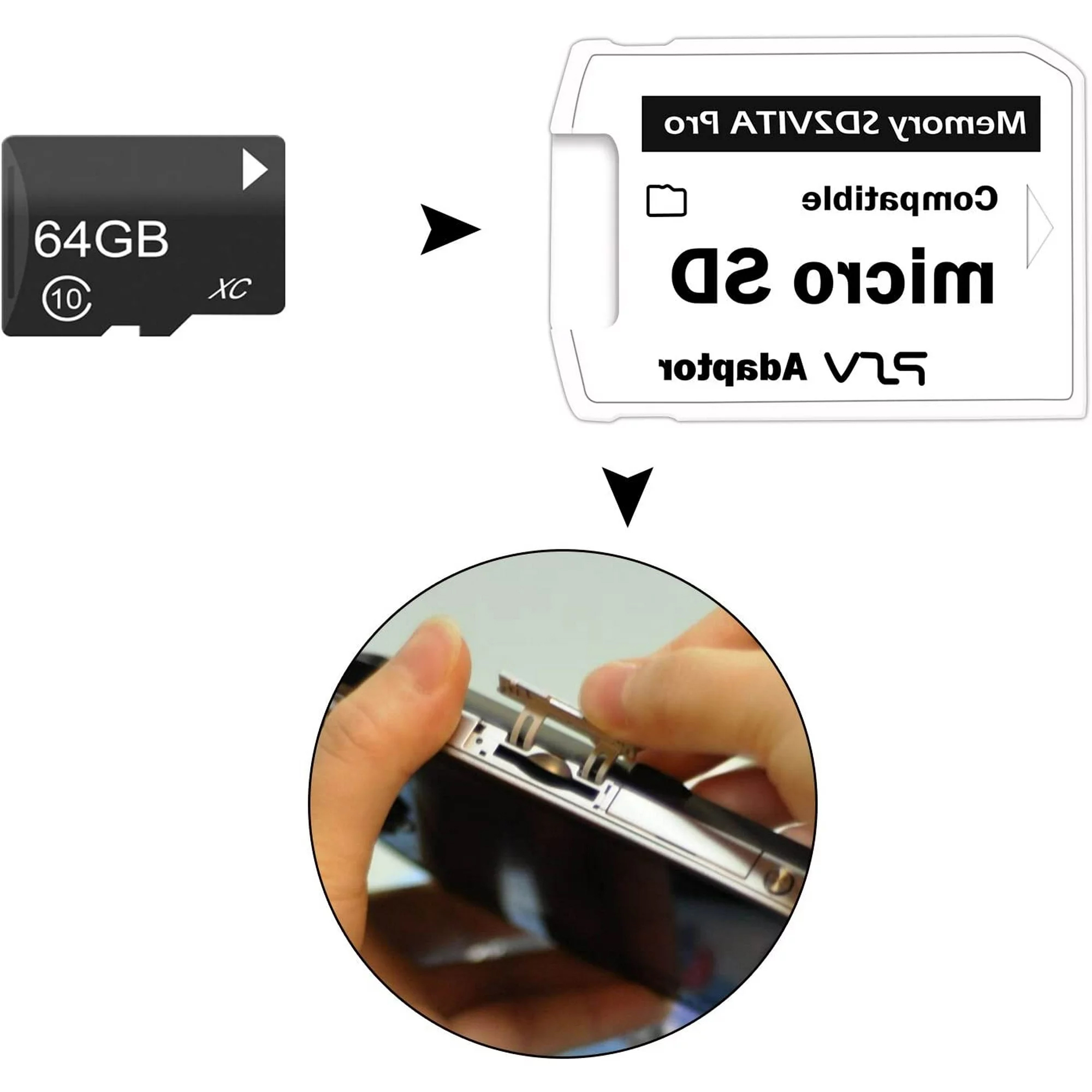Memory Card Ps1 - Адаптер Sd2Vita Pro 3,0 совместимый с