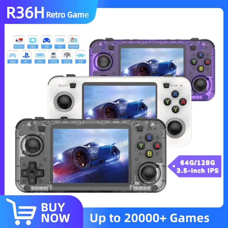 Retro Gaming Handheld Console - R36H Ретро портативная игровая консоль Linux
