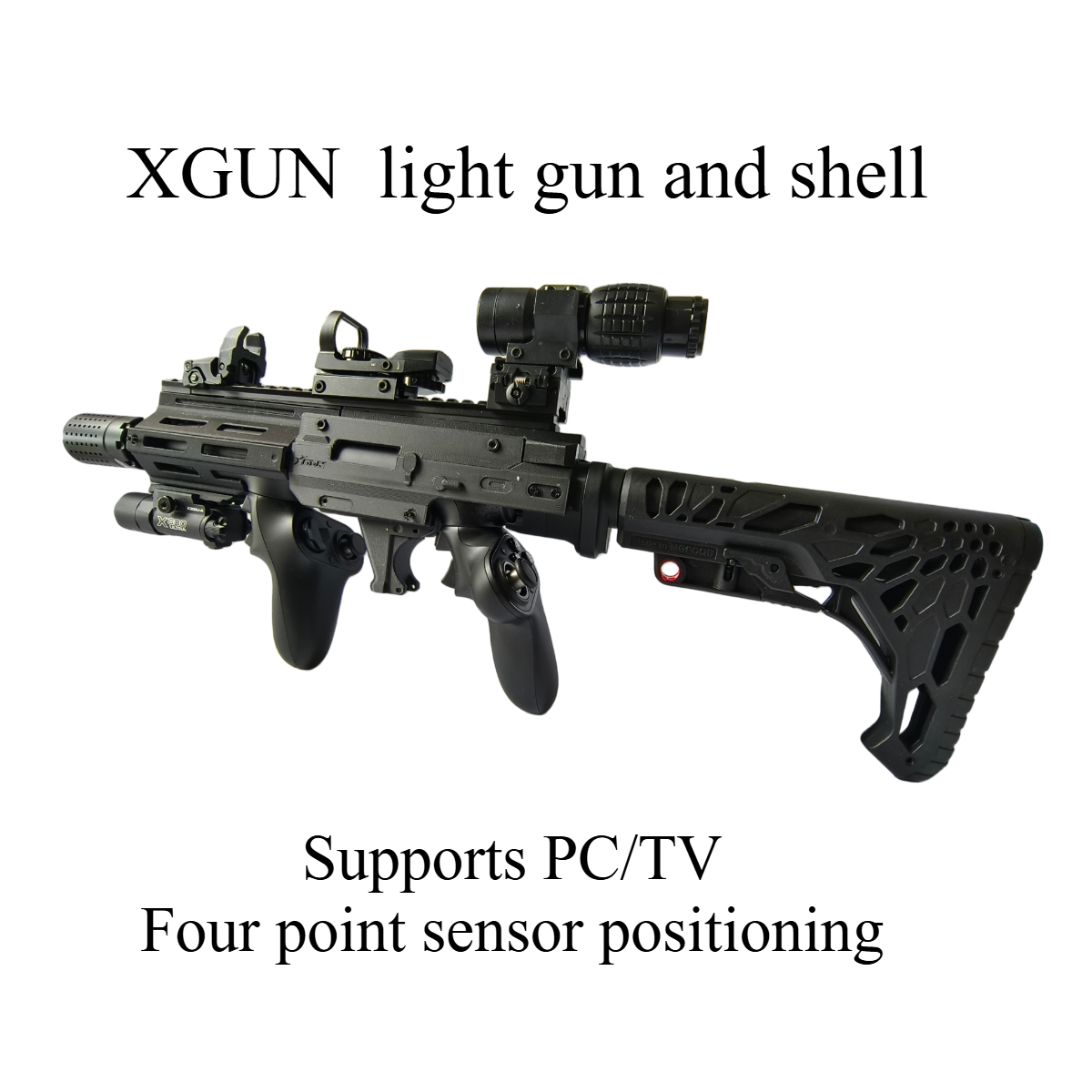 Retro Gaming Gun - USB-контроллер XGUN для стрелялок и корпус