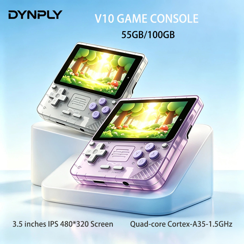 Retro Gaming Images - Портативная игровая консоль POWKIDDY V10 с