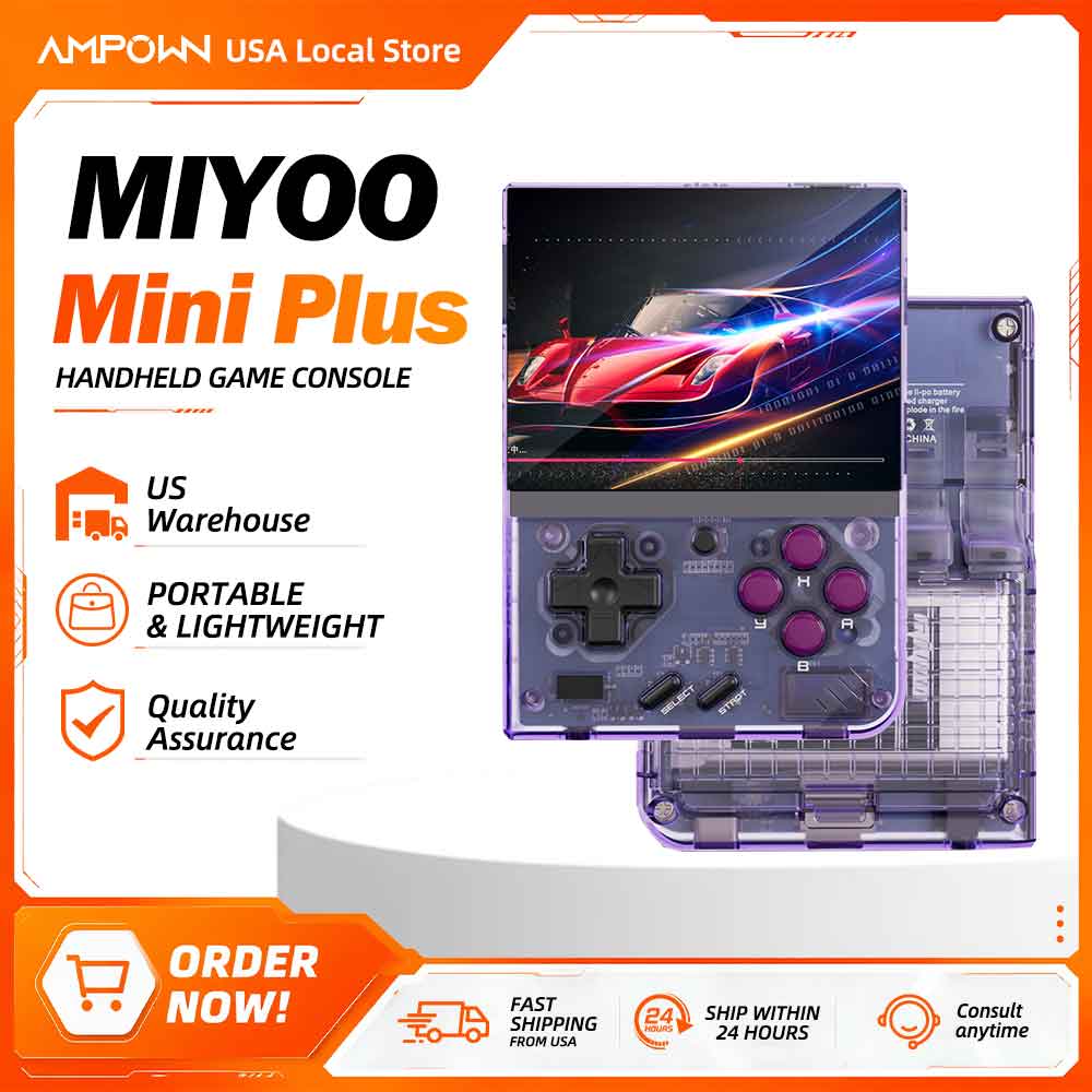 Retro Gaming Portable - Портативная игровая консоль Miyoo Mini+ Retro