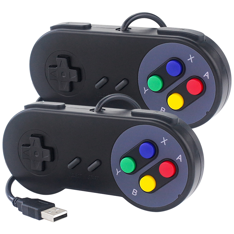 Retro Gaming Raspberry Pi - Новый стильный проводной USB-геймпад для ПК,