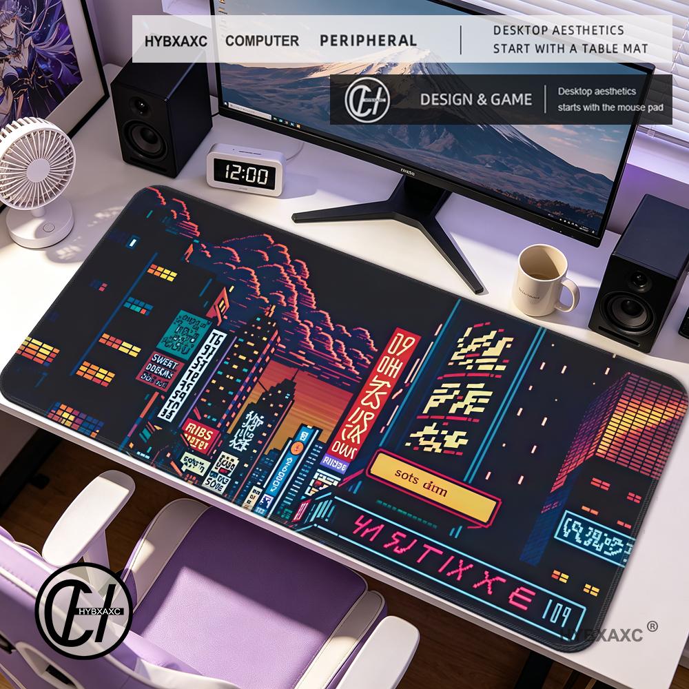 Retro Gaming Tokyo - Коврик для мыши HYBXAXC Retro Vaporwave
