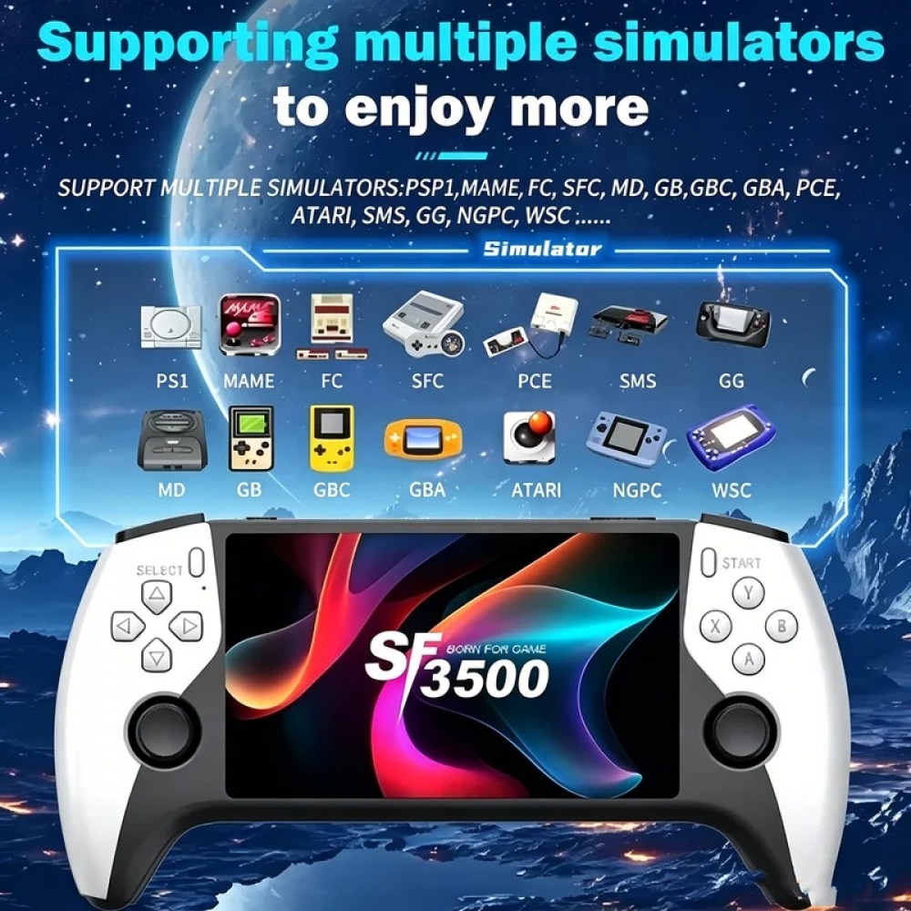 Retro Gaming Portable - Портативная игровая консоль SF3500 5 дюймов