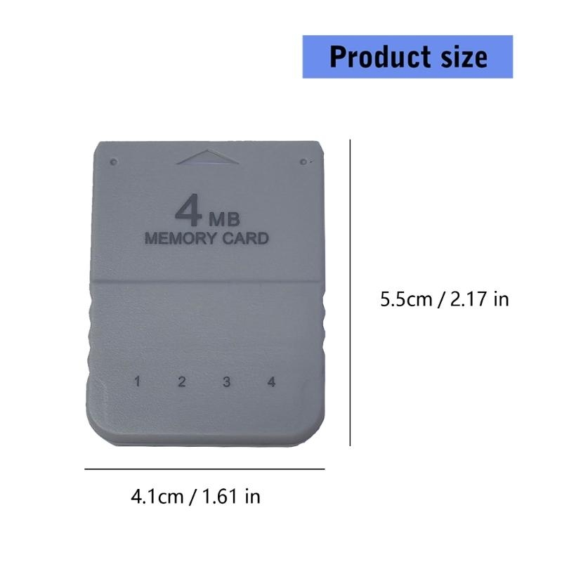 Облегченная карта памяти 4МБ 4 – обзор и цена Memory Card Ps1