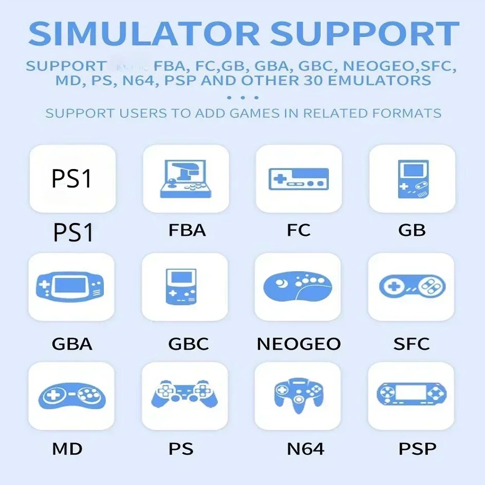 Портативная игровая консоль PO – обзор и цена Retro Gaming Images