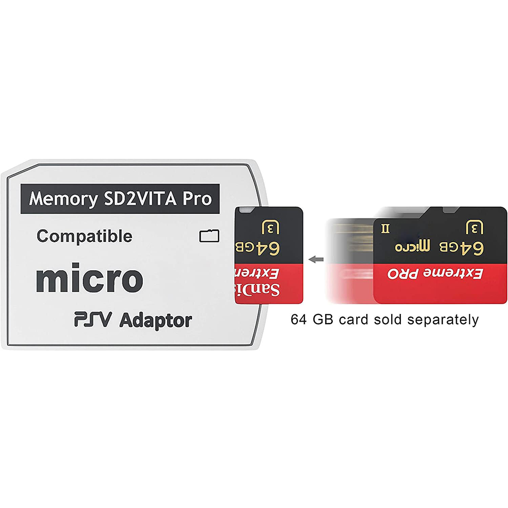Адаптер карты памяти SD2Vita P – обзор и цена Memory Card Ps1