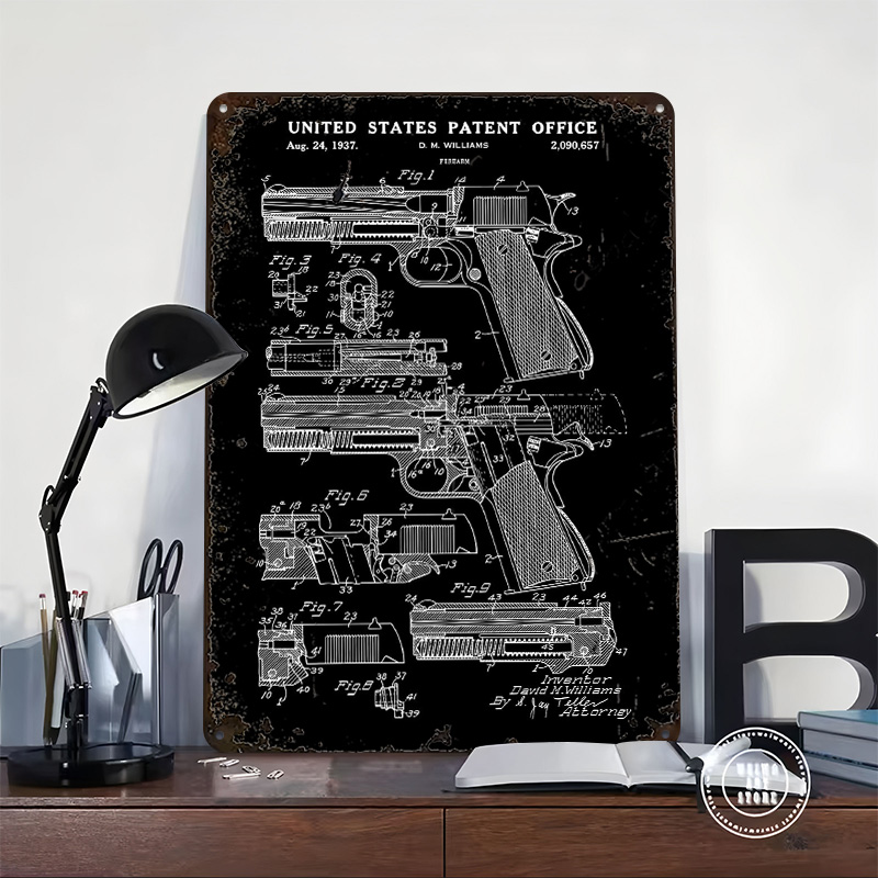 Металлическая винтажная таблич – обзор и цена Retro Gaming Gun