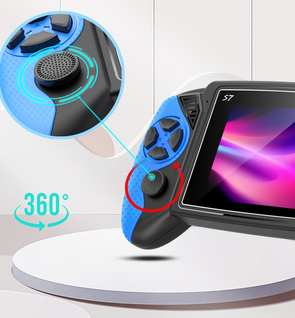 Портативная игровая консоль S7 – обзор и цена Retro Gaming Handheld Console