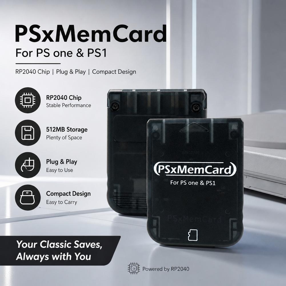 Карта памяти PSxMemCard для Pl – обзор и цена Memory Card Ps1