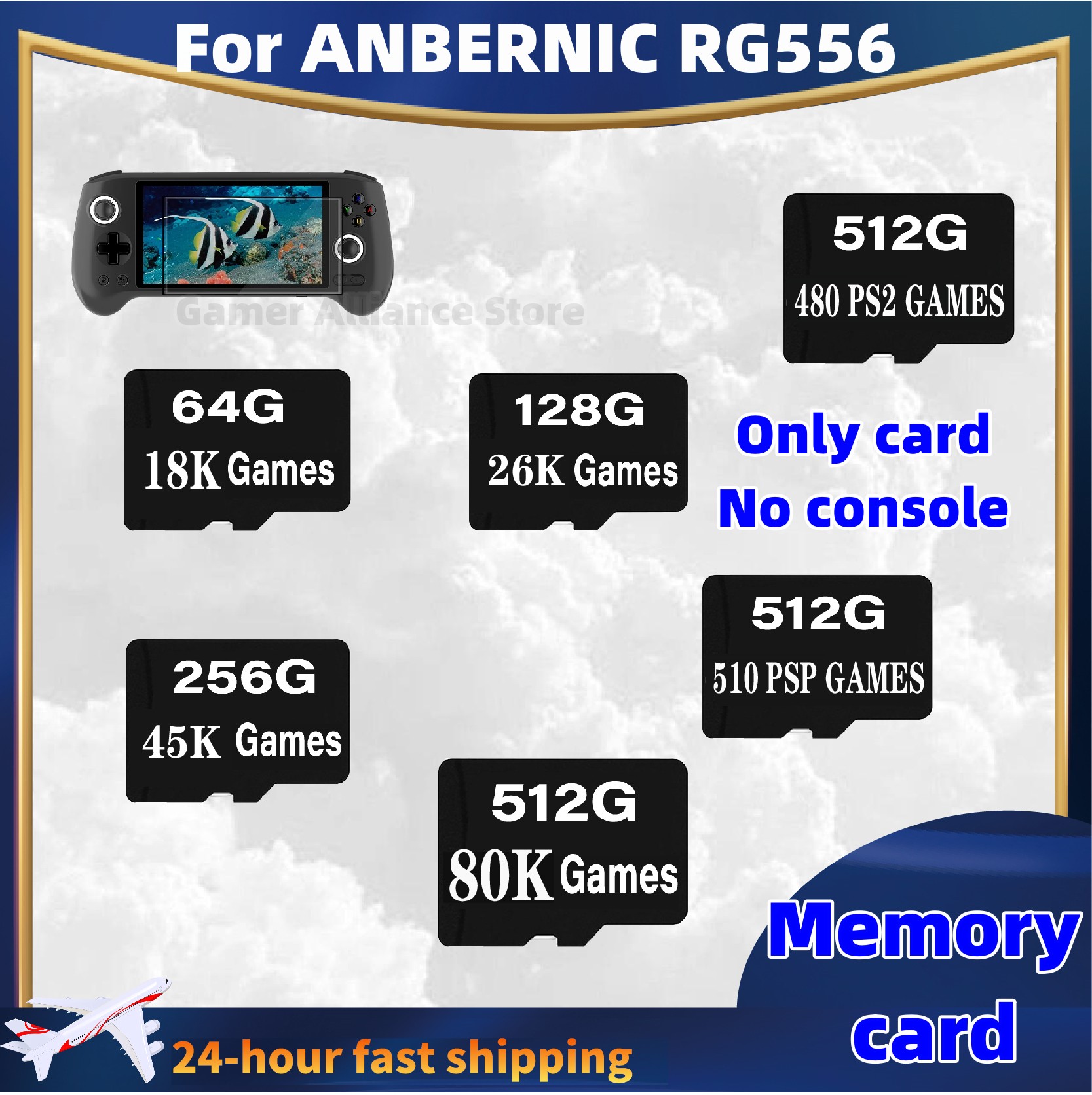 Для ANBERNIC RG556 портативная – обзор и цена Memory Card Ps1