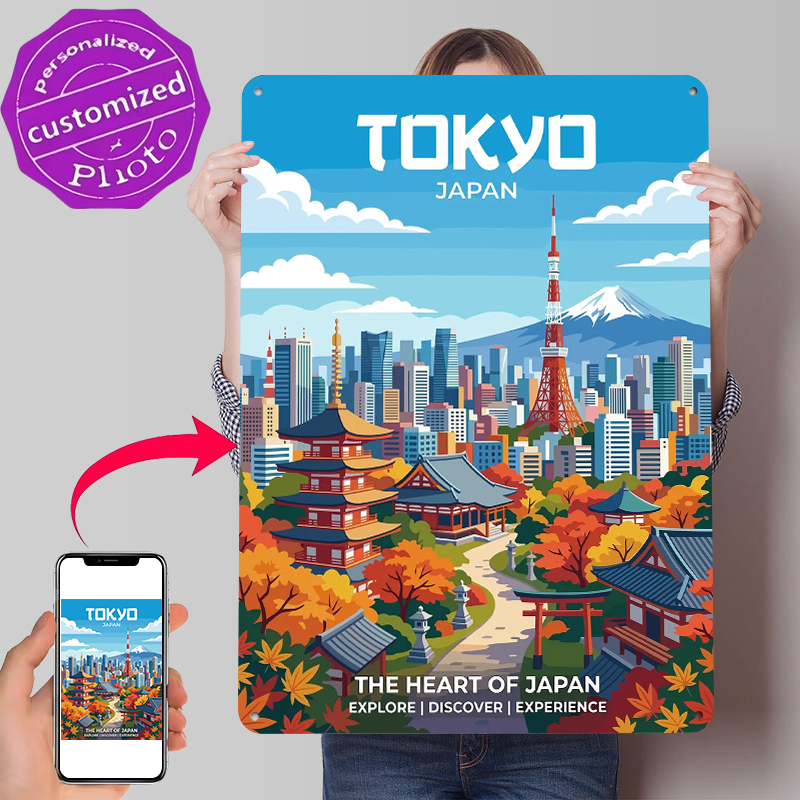 Постер с видом на Токио и горо – обзор и цена Retro Gaming Tokyo