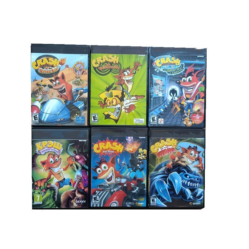 Игровой диск для PS2: Crash Ba – обзор и цена Retro Gaming Handheld